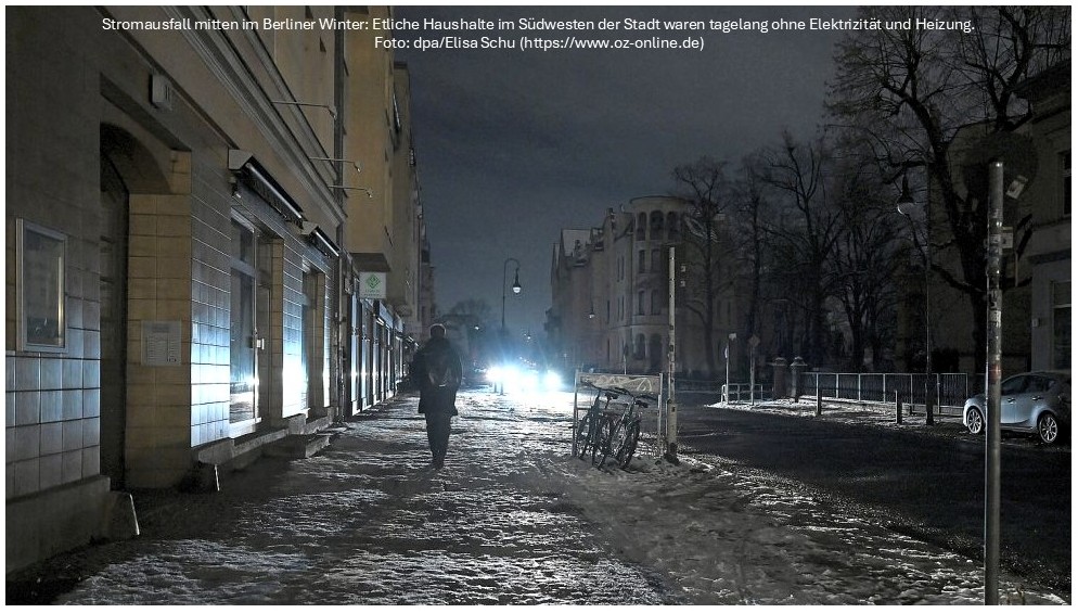 Das Bild steht für die Zuverlässigkeit der deutschen Stromversorgung